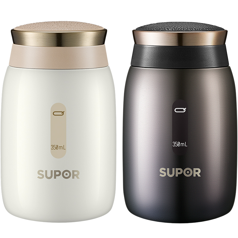 苏泊尔保温杯真空304不锈钢星空大容量便携带商务办茶杯水杯