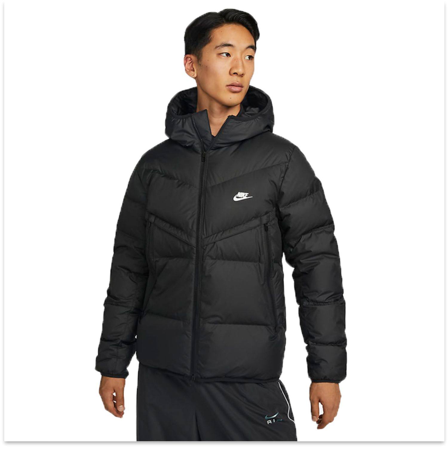 nike耐克男子秋冬新款运动保暖舒适休闲连帽羽绒服夹克dv1132-010详情