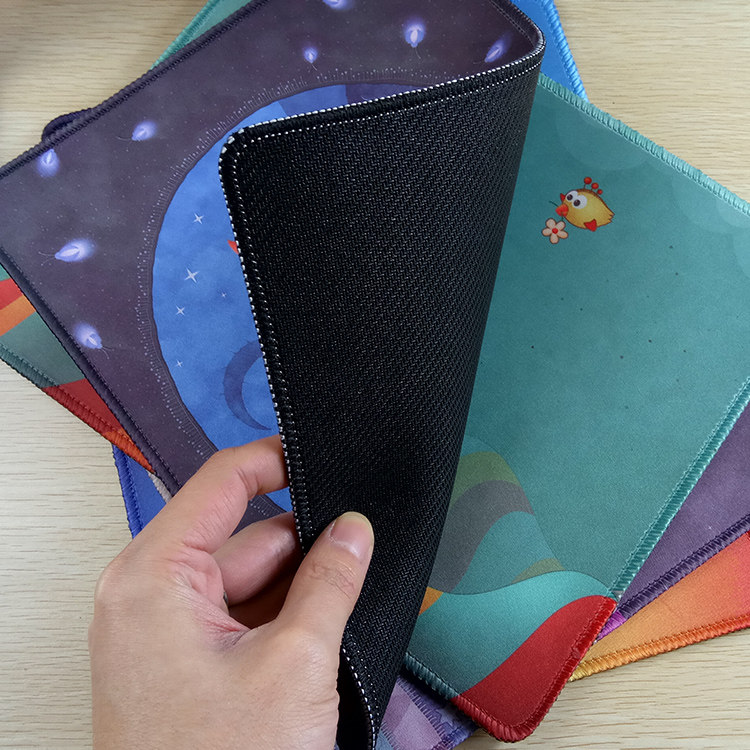 墨飞原创 鼠标垫 中号鼠标垫 游戏礼品鼠标垫锁边包边 可定制logo