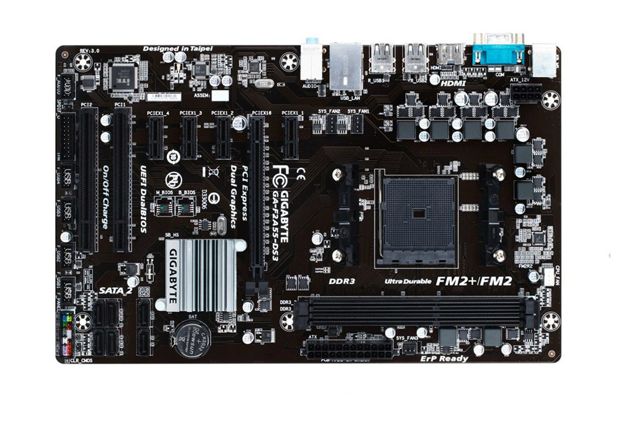 技嘉ga-f2a88xm-ds2 hd3 a88x hd3主板 fm2 秒华硕a65/a58m/a85x