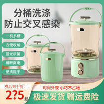 Likehigh Barrel Small Mini Washing Machine Baby Boy Single Inner Clothes Pants Wash of Dormitory Wash Socks God
