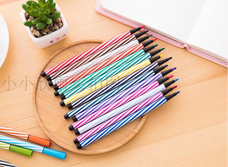 watercolor pen set 36 color children's brush kindergarten color pen for primary school students