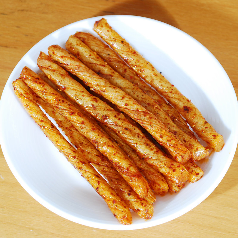 湖南特产 馋大嘴盐焗鸡筋70克 香辣熟食 辣条豆腐干 休闲零食小吃