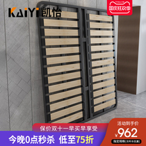 pai gu jia chuang wooden support 1 5 m 1 8 meters bed shelf pine wood article dragon skeleton folding bed customization