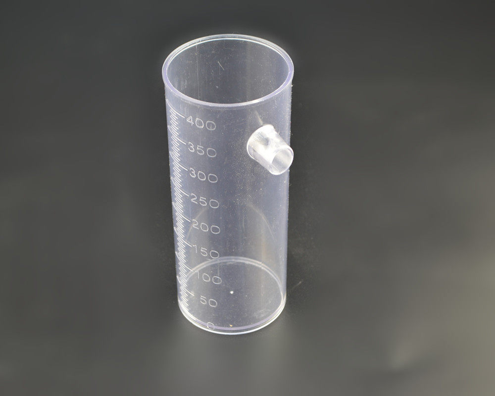 塑料溢水杯 400ml带刻度 力学实验器材阿基米德原理实验器配件_双氙车