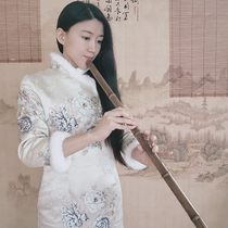 梦兮洞箫紫竹八孔专业演奏高档精制一节成人初学入门民族古风乐器