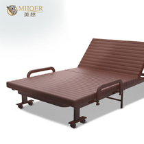 1 2 m folding bed Single bed double lunch bed invisible household adult afternoon bed simple office lounge chair