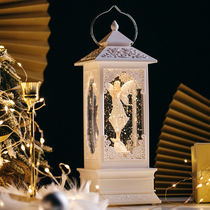 Rotating Trojan Music Box Girls Birthday Gift Eight-sound Box Dance Ballet Girl Spiritual Light Healing Fabric