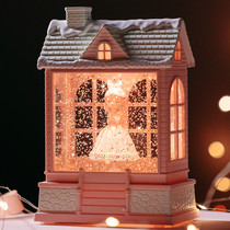 Valentines Day Music Box Childrens Birthday Girls Girls Eight-Oil Crystal Windlight Fittings Crystal Ball Night Lights