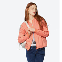 Spring and autumn windproof waterproof breathable antistatic can not afford the ball thin baseball collar outdoor soft shell coat for women