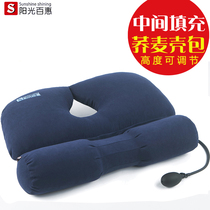 Cervical pillow pillow core buckwheat skin neck pillow adult students cervical single sleep long sleep pillow whole head Summer