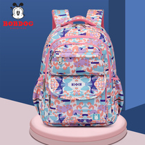 Babu bean schoolbag primary school boys and girls 1-3-4-6th grade 6-12 years old lightweight load-reducing childrens backpack 5
