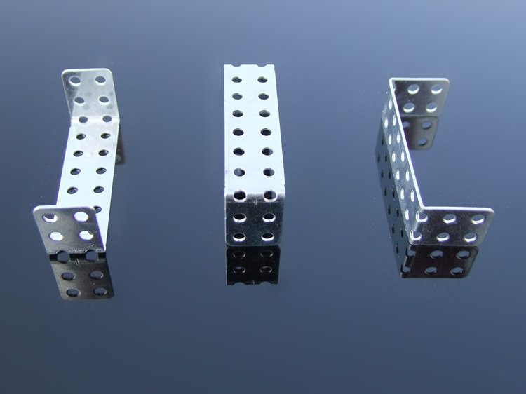 双直角铁 3510132b 双直角轴架 35mm长u型凳铁片 多孔连接固定