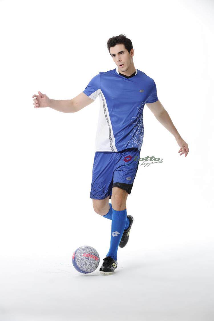 lottosport 乐途 男子 足球训练服套装 速干排汗比赛球衣球裤
