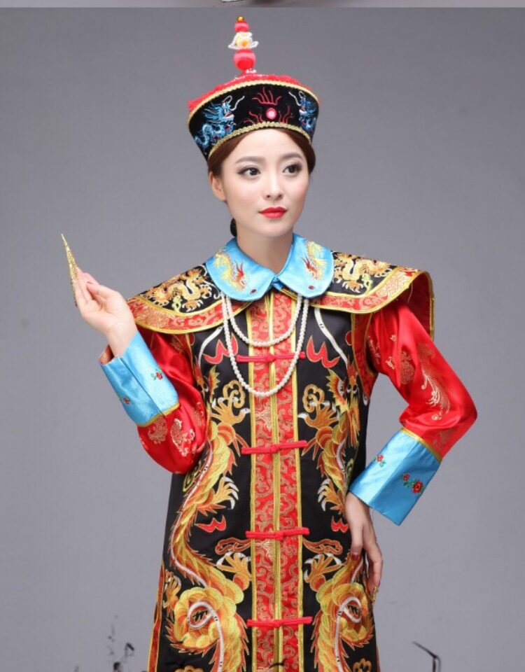 古装清朝服装皇帝龙袍皇后服装中国风演出服 宫廷装甄嬛传小品男