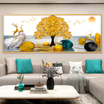 Stone to run Diamond painting 2020 new full diamond living room masonry show cross-stitch simple 2021 points stick Diamond painting