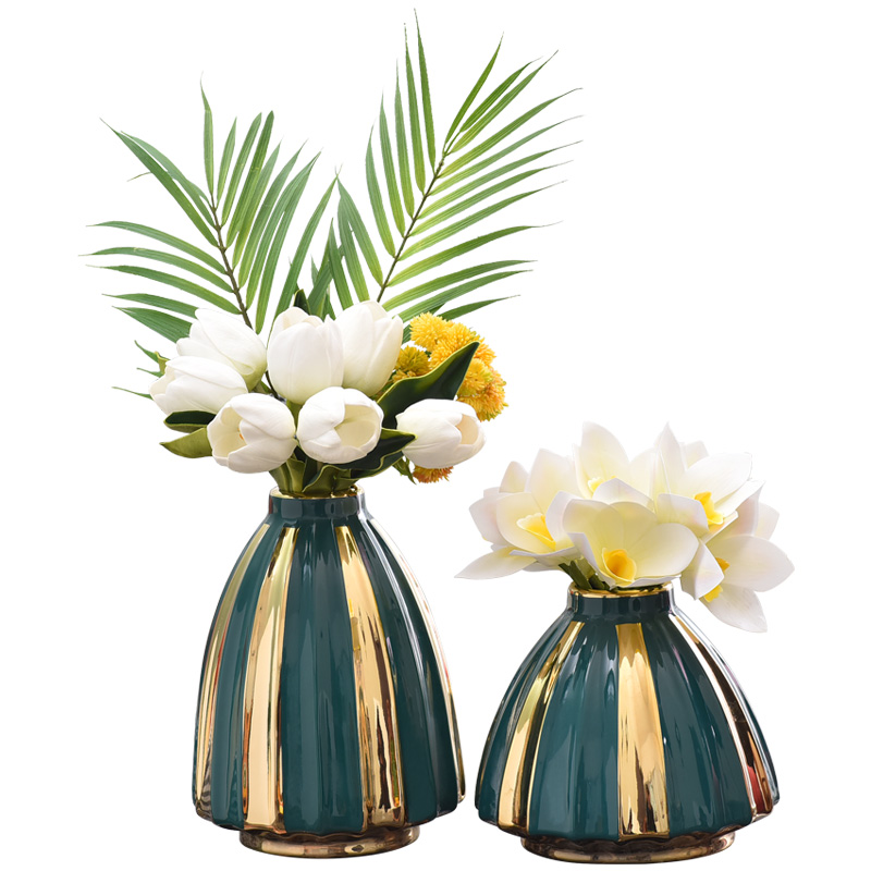 Ceramic vases, sitting room of TV ark, wine porch desktop flower arranging household furnish furnishing articles