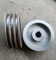 Belt pulley double groove three-groove motor wheel motor wheel motor wheel belt disc 120-200 State mark wheel can be customized with large offer