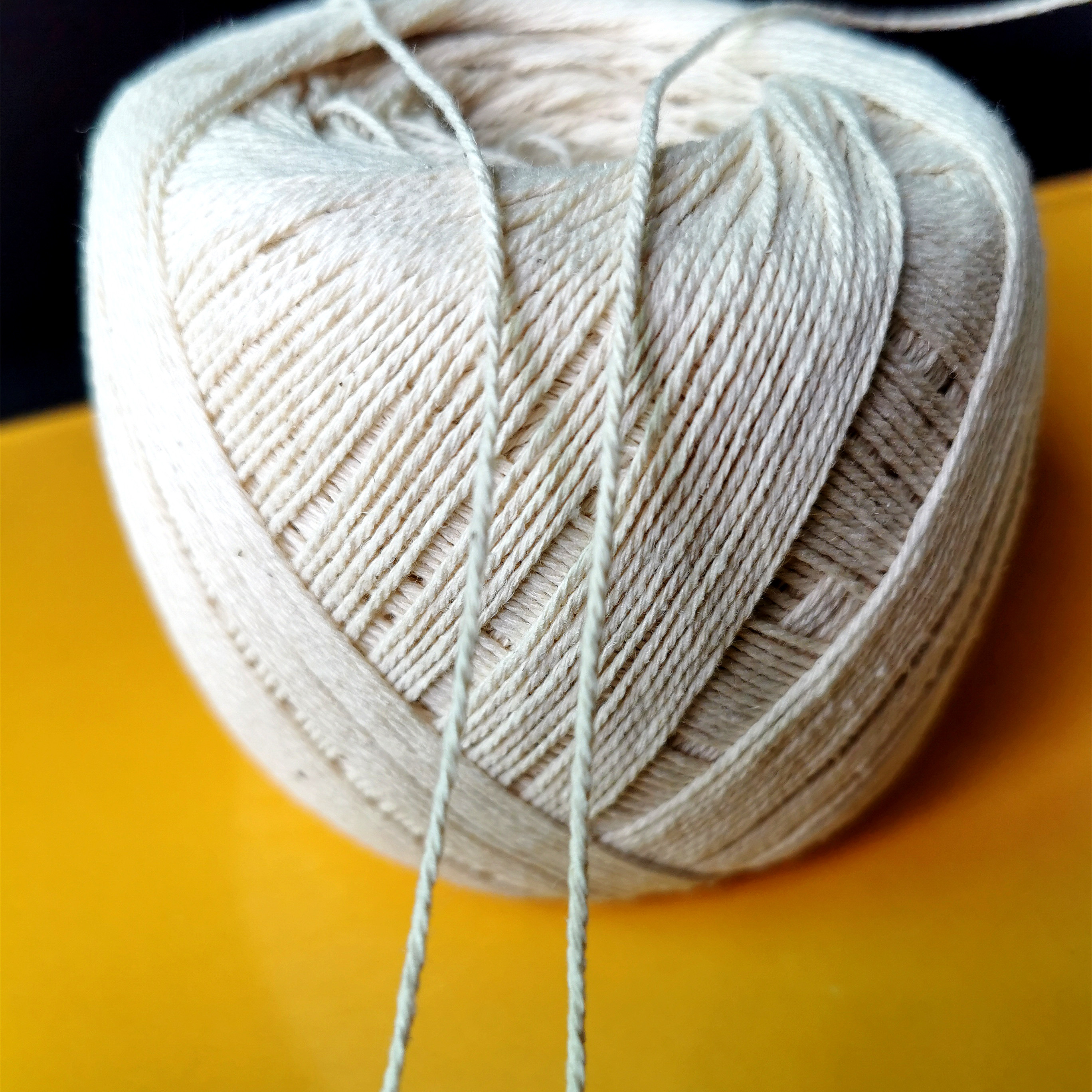 纯棉线绳子包粽子线diy编织挂毯绳粗细棉绳绑绳吊牌绳束口捆扎绳