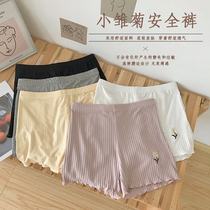 Net red small Daisy safety pants women can be worn outside in summer non-curled cotton shorts thin leggings summer