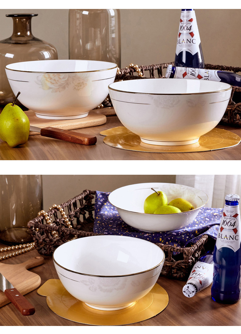 茶餐具工艺:釉上彩  图案:植物花卉  碗口直径:8英寸以上