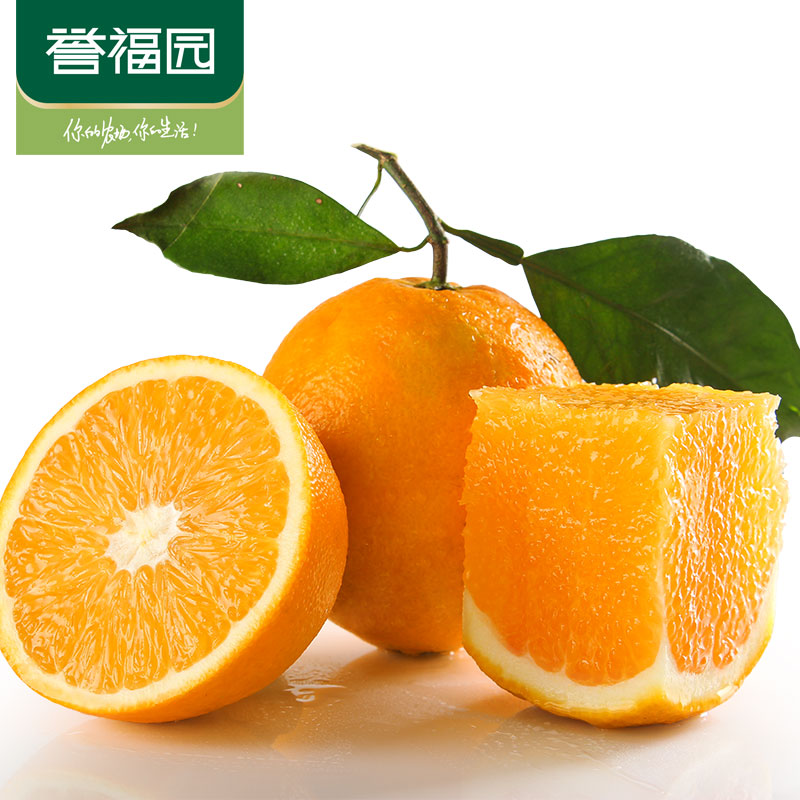 誉福园新鲜橙水果橙子 正宗秭归纽荷尔脐橙24个超大果 果径85mm+产品展示图4