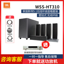 Anqiao WSS-HT310 Home Theater 5 1 Channel Wireless Wall Hanging Speaker Set Living Room TV Speaker