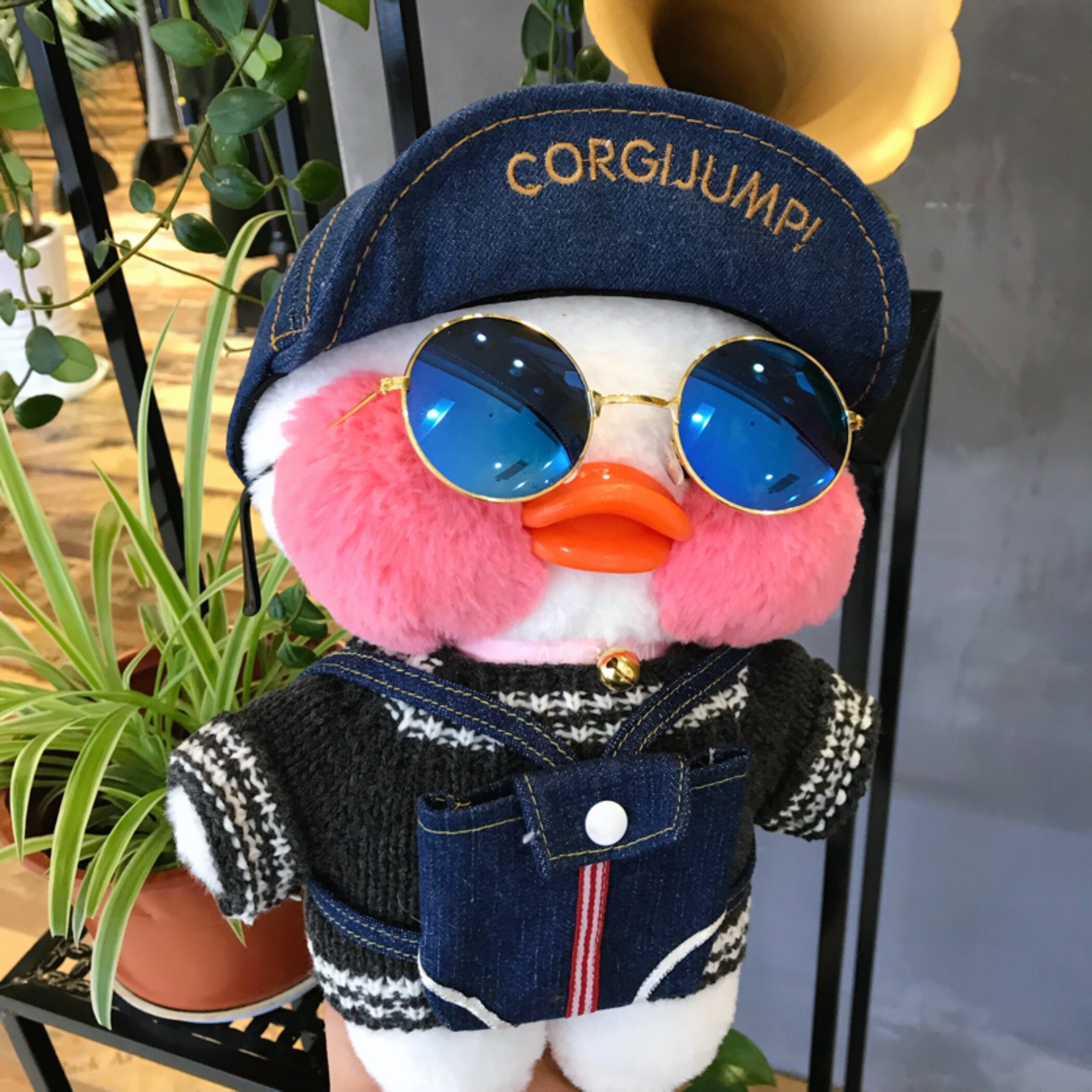 【给利伴】免费领淘宝网大ins网红鸭cafe mimi玻尿酸鸭丑萌腮红鸭嘟