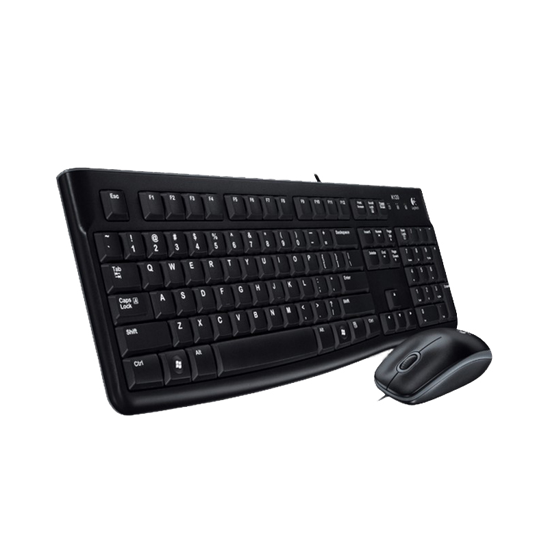 Logitech/罗技MK120 USB有线鼠标键盘套装 电脑台式机键鼠套装产品展示图3