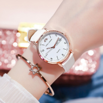 women's simple watches schoolgirls' fashionable waterproof Korean style simple temperament mechanical watch ins style