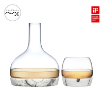 NUDE imported European decanter crystal glass creative personality whisky wine bottle wine dispenser wine set