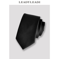 Black tie mens formal business casual suit wedding groom Red narrow mens tie shirt blue tide