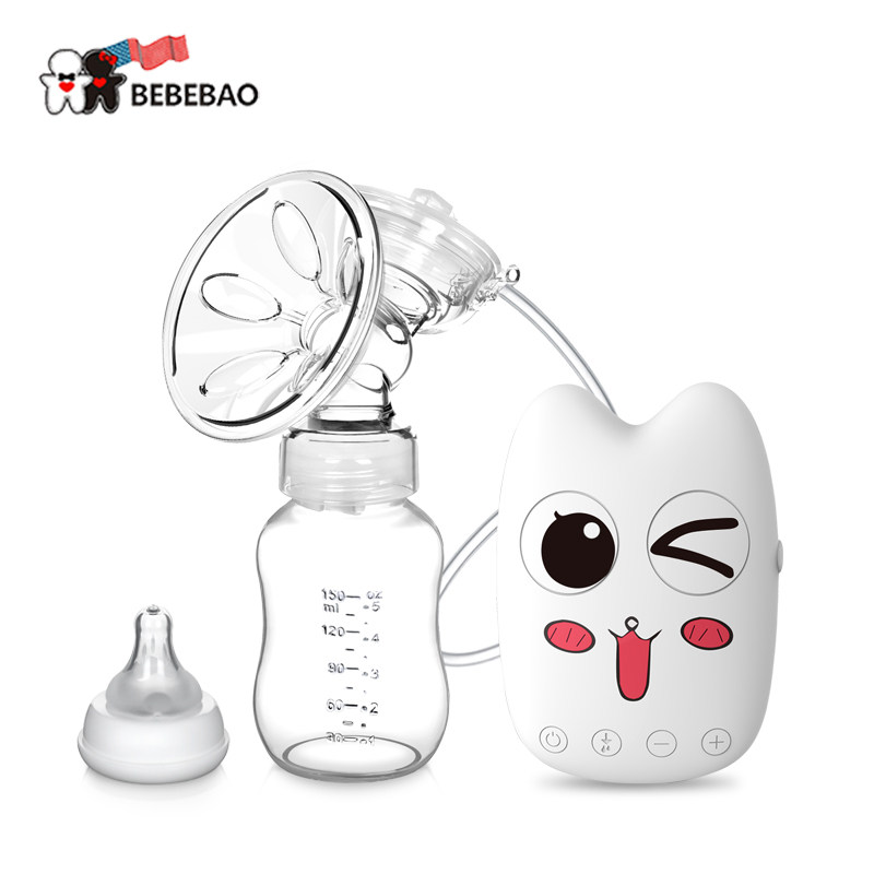 全网累计热销50万台,bebebao电动吸奶器,九档调节带花瓣软垫按摩,静音