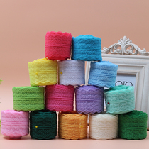 Lace Water Soluble Embroidered Lace Bridal Dress Dress Clothing Accessories Handmade DIY Cloth Art Lace