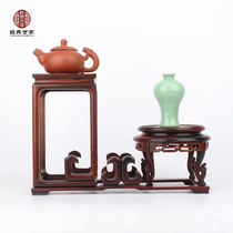 Redwood miniature furniture red sour branches antique simple antique antique antique shelf solid wood dobao Pavilion small Bo ancient shelf