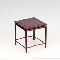 Red acid branch Ming-style small flower stand base Flower pot Qishi base Miniature bonsai vase stand Teapot base