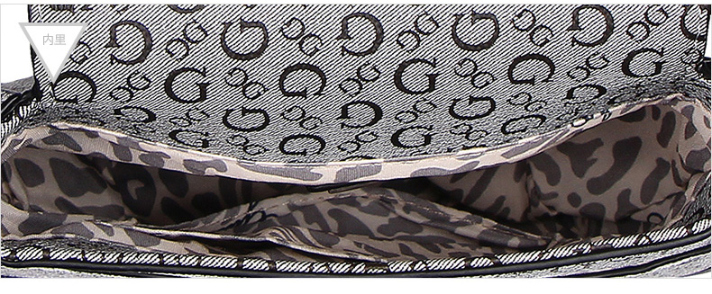 古馳logo印花裙 GUESS 女式字母印花貼佈LOGO斜挎單肩包-SV644579 古馳g表