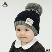 HappyPrince Baby childrens autumn and winter thick wool hat Cute cold hat Baby hat autumn and winter