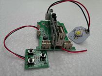 5W Bluetooth mp3 decoder board Bluetooth FM radio TF decoder player Bluetooth amplifier board Charging treasure flashlight