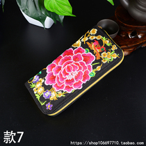 Batch of ethnic wind embroidered wallets embroidered wallet handmade embroidered wallet ethnic wind wallet cloth art wallet