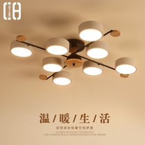 Nordic lamp living room ceiling lamp modern simple atmosphere personality macaron room Japanese bedroom restaurant lighting