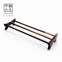 See also the creation of ebony wood tea cup holder double-layer hanging cup holder tea cup holder kung fu tea set tea ceremony accessories