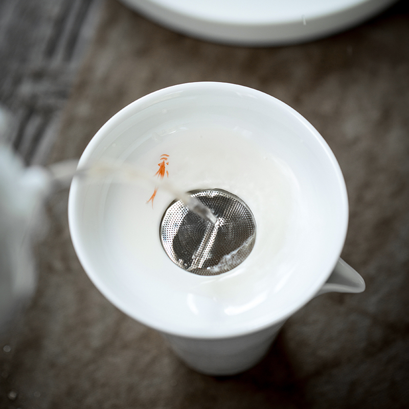 The Sioux ceramic glaze color hand - made) about kung fu tea tea taking accessories household contracted tea strainer