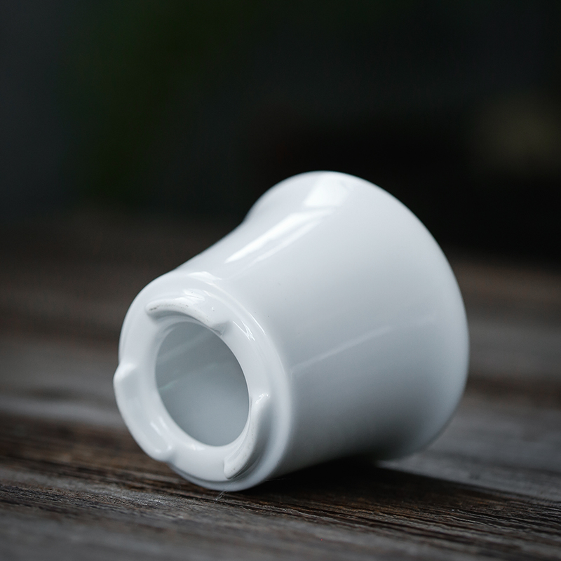 His sweet white porcelain) tea about ceramic filter kung fu tea tea accessories filter combination
