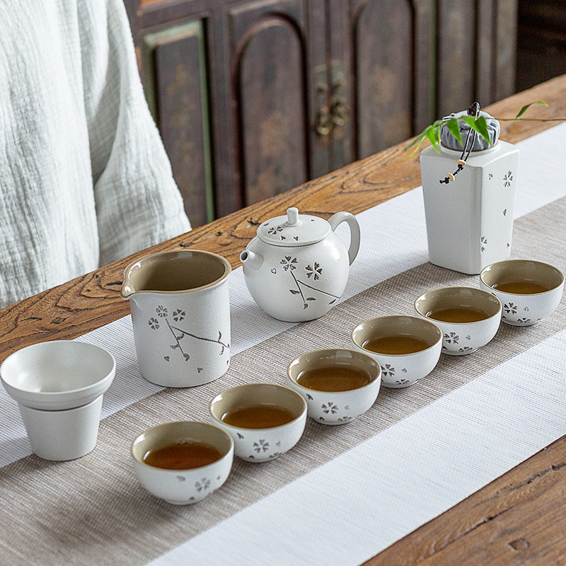 Su Japanese trace silver cup ceramic sample tea cup of black tea, green tea cups of kung fu tea cups single CPU