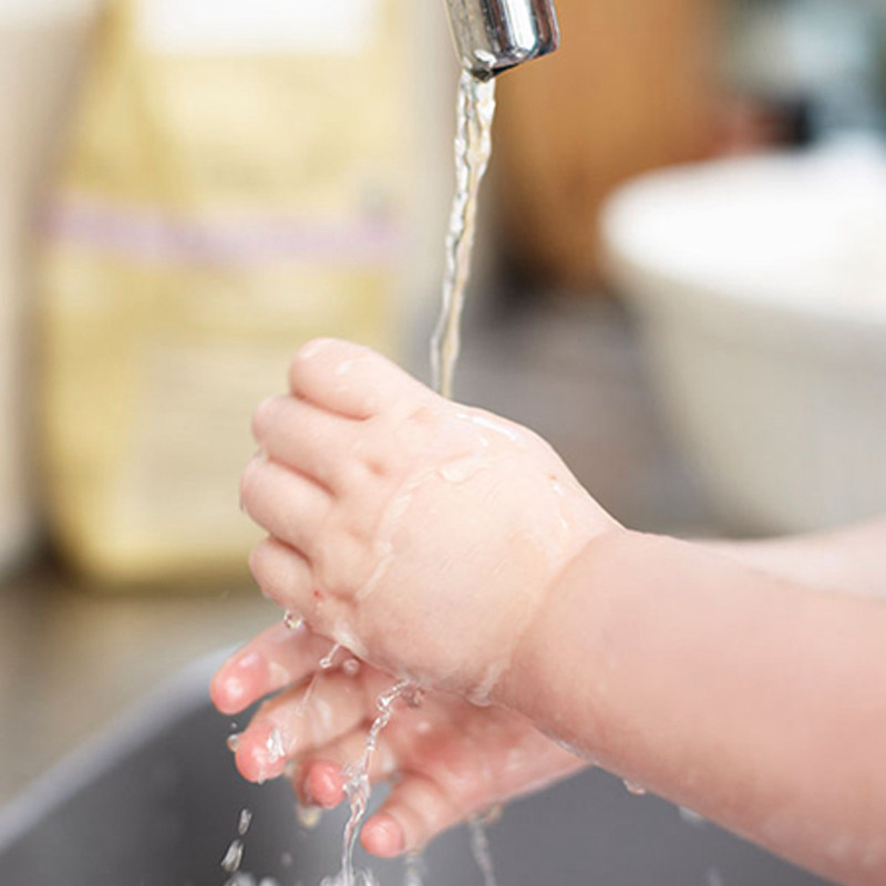 让宝宝勤洗手,竟然这么简单就做到了