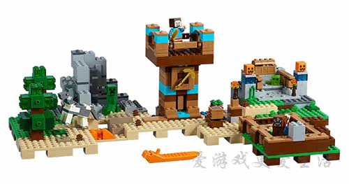 lego 乐高 minecraft 我的世界 21135 手工盒 2017 拼装积木玩具_7折