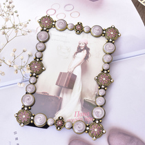 European-style photo frame creative table decoration 4 inch 6 inch 7 inch 10 inch wash photo printing wedding photo frame image frame