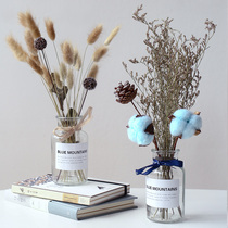 Valentines Day creative gift decoration ornaments forever flowers dry bouquet ins Wind vase combination set photo props