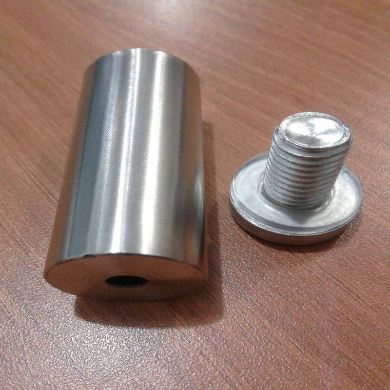 7cm不锈钢广告装饰钉玻璃镜钉相框固定钉子支撑钉加厚直径25mm